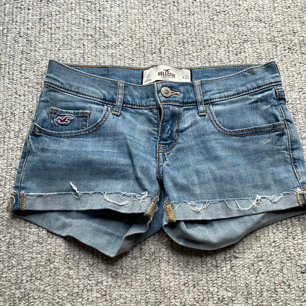 Hollister denim shorts